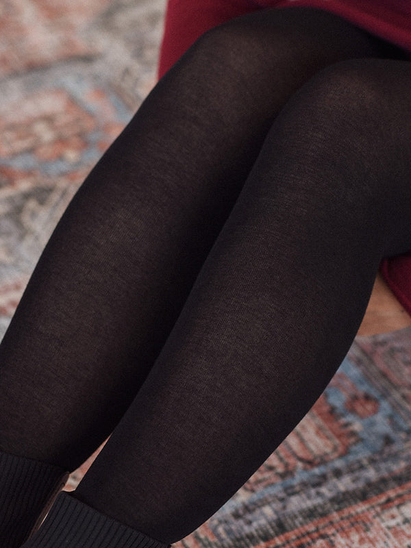 XPIT Winter Women Transparent Pantyhose Double-Layer Velvet Tights