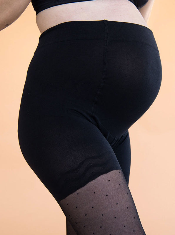 Giulia Mama 40 denier maternity stockings - Hosetess