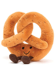 stuffed pretzel plush toy