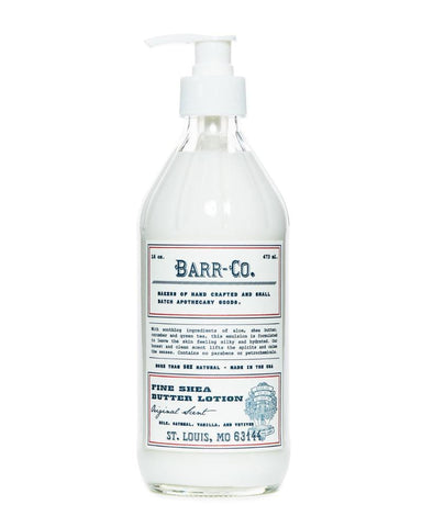 Barr & Co. Fine Shea Butter Lotion Original Scent