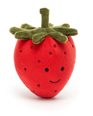 Stuffed plush strawberry toy
