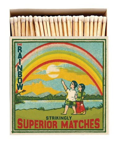 Luxury Boxed Matches - The Rainbow