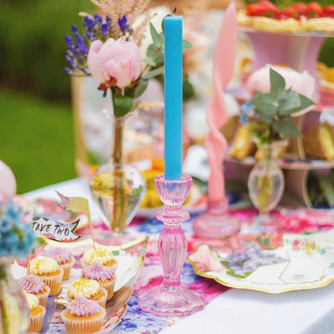 Easter Table Setting Candles