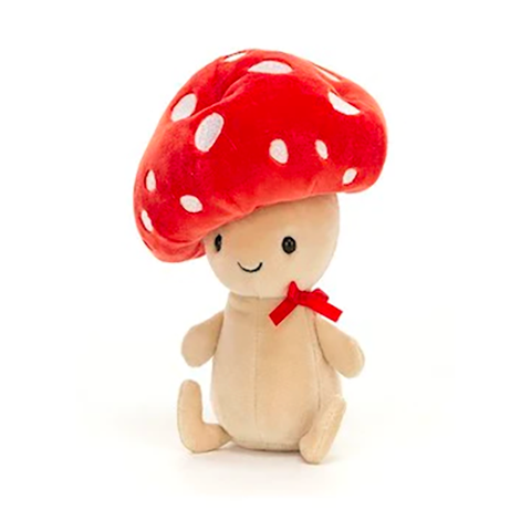 Jellycat Fun-Guy Robbie Stuffed Mushroom Toy
