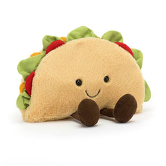 stuffed taco plush toy
