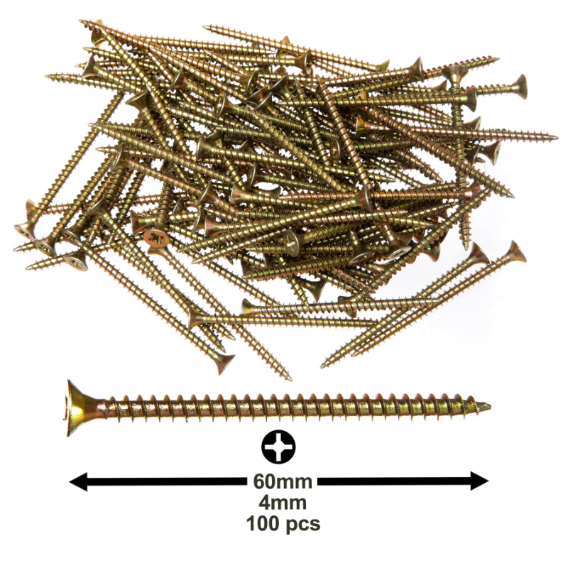 types of wood screws