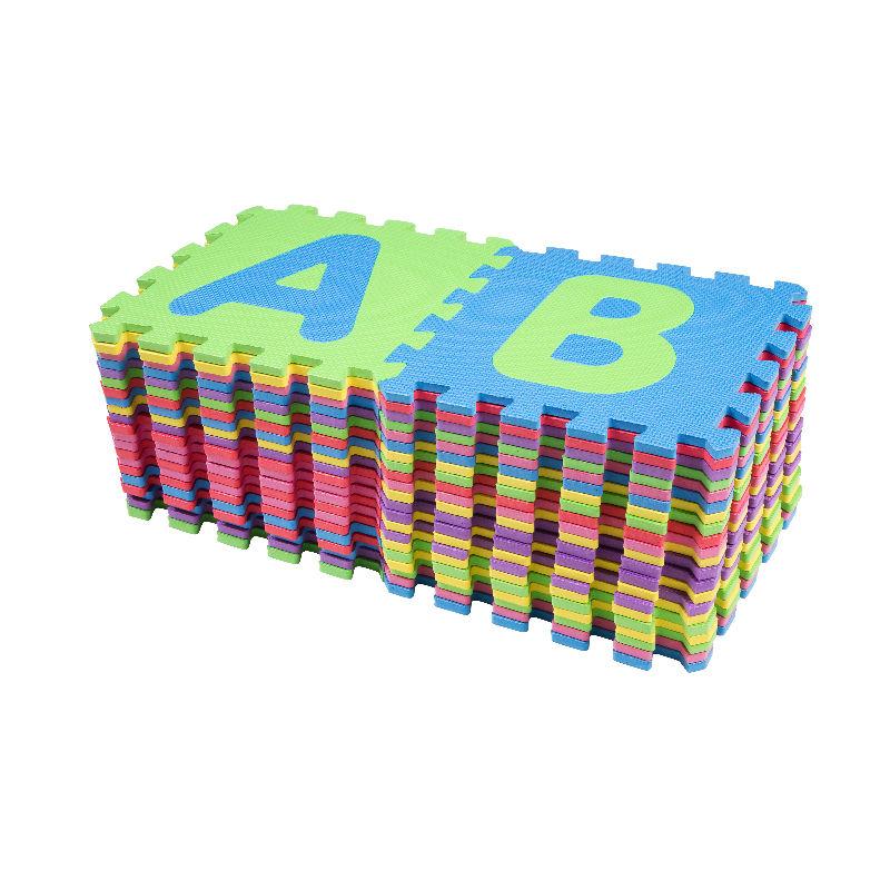 Abc Numbers And Math Symbols Foam Play Mat Tiles 42 Pack