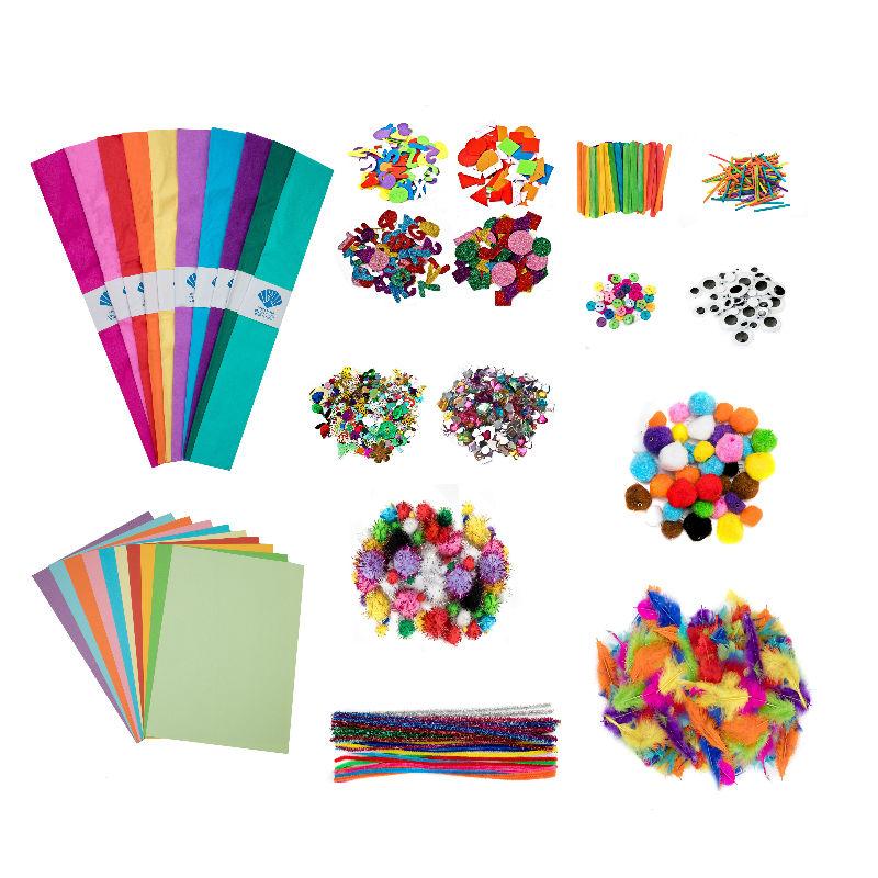 The Ultimate Arts Craft Materials Mega Bumper Pack Includes Pipe C The Kit Brands