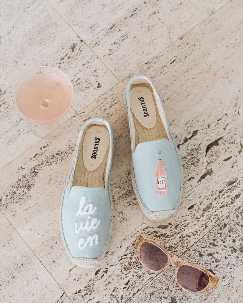 la vie en rose espadrilles