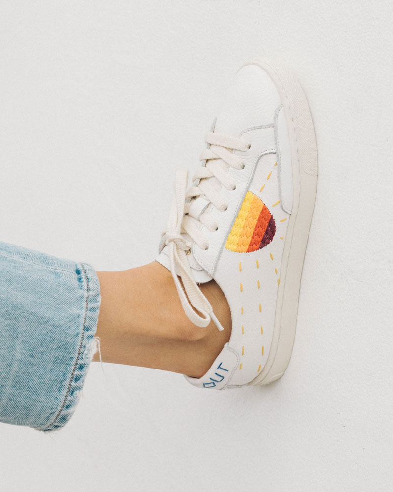 soludos embroidered sun sneakers