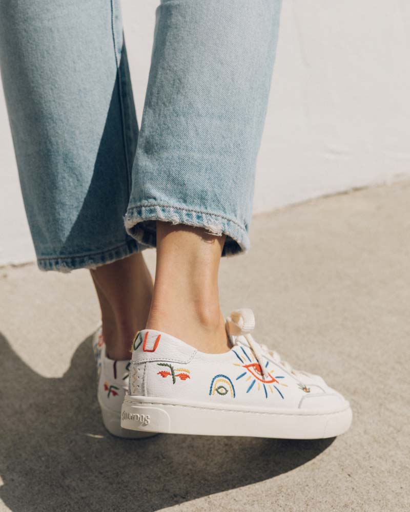 soludos ibiza embroidered sneakers