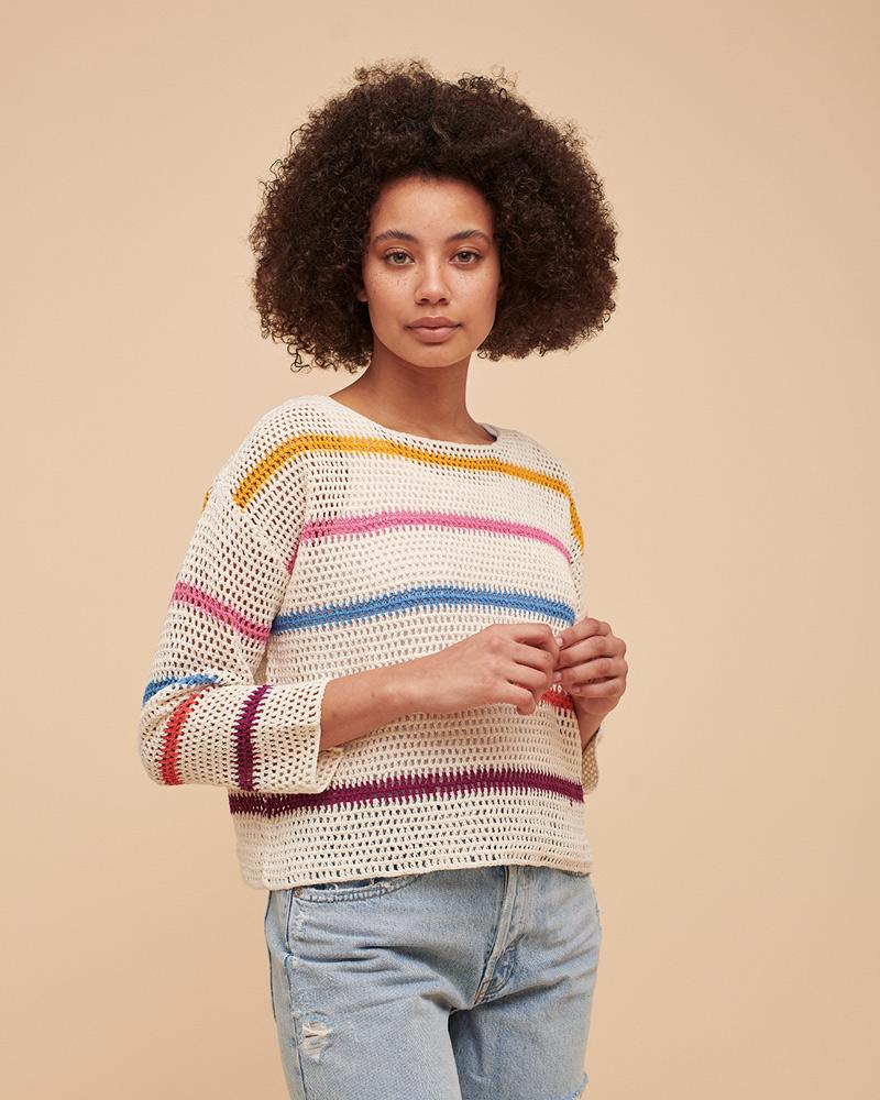 Cora Crochet Sweater