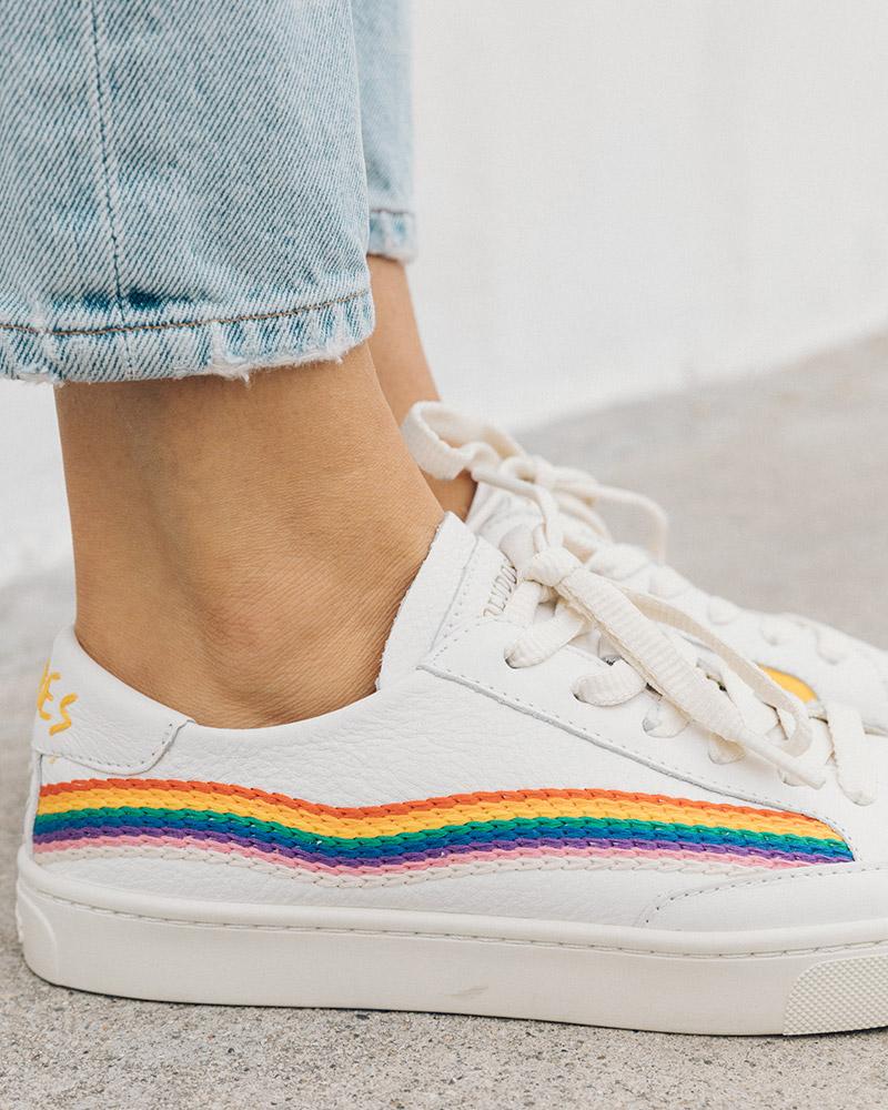 rainbow sneakers