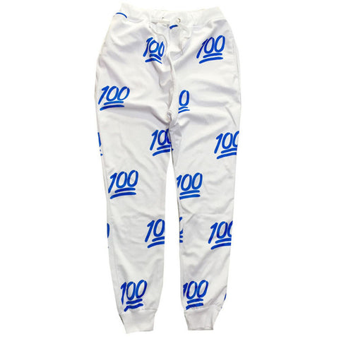 100 emoji joggers