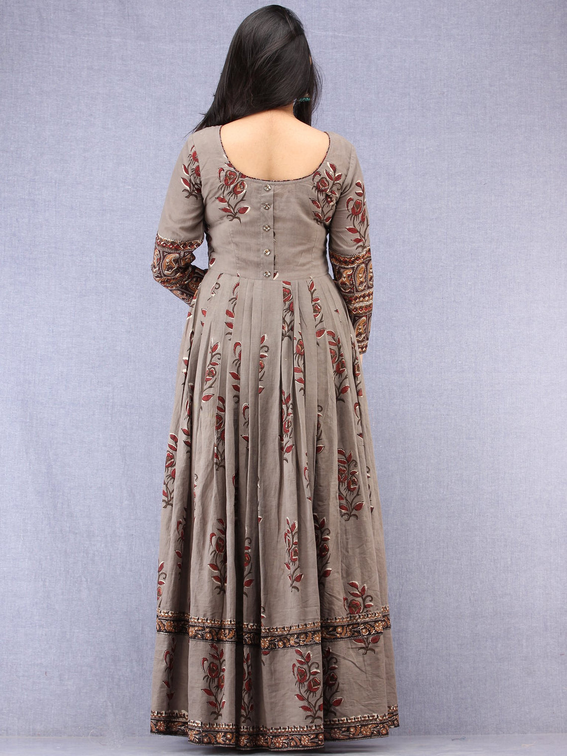 long gown in cotton