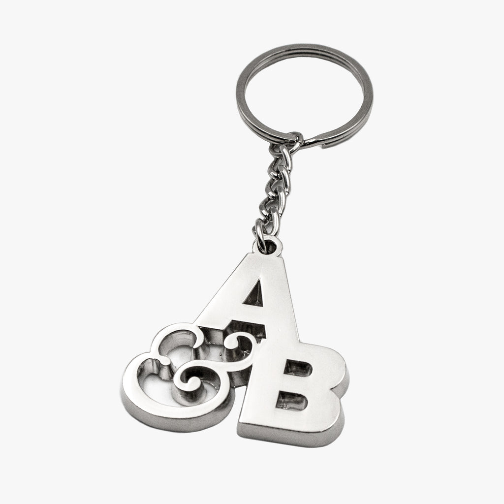 A B Keychain