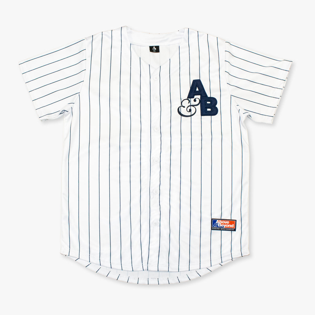 pinstripe baseball jersey