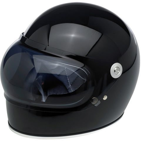 biltwell helmet with bubble shield