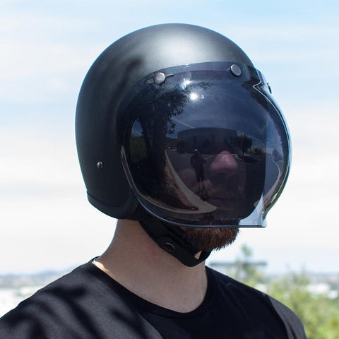 biltwell bubble shield at night