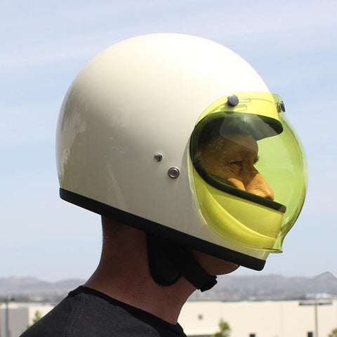 biltwell bubble shield at night