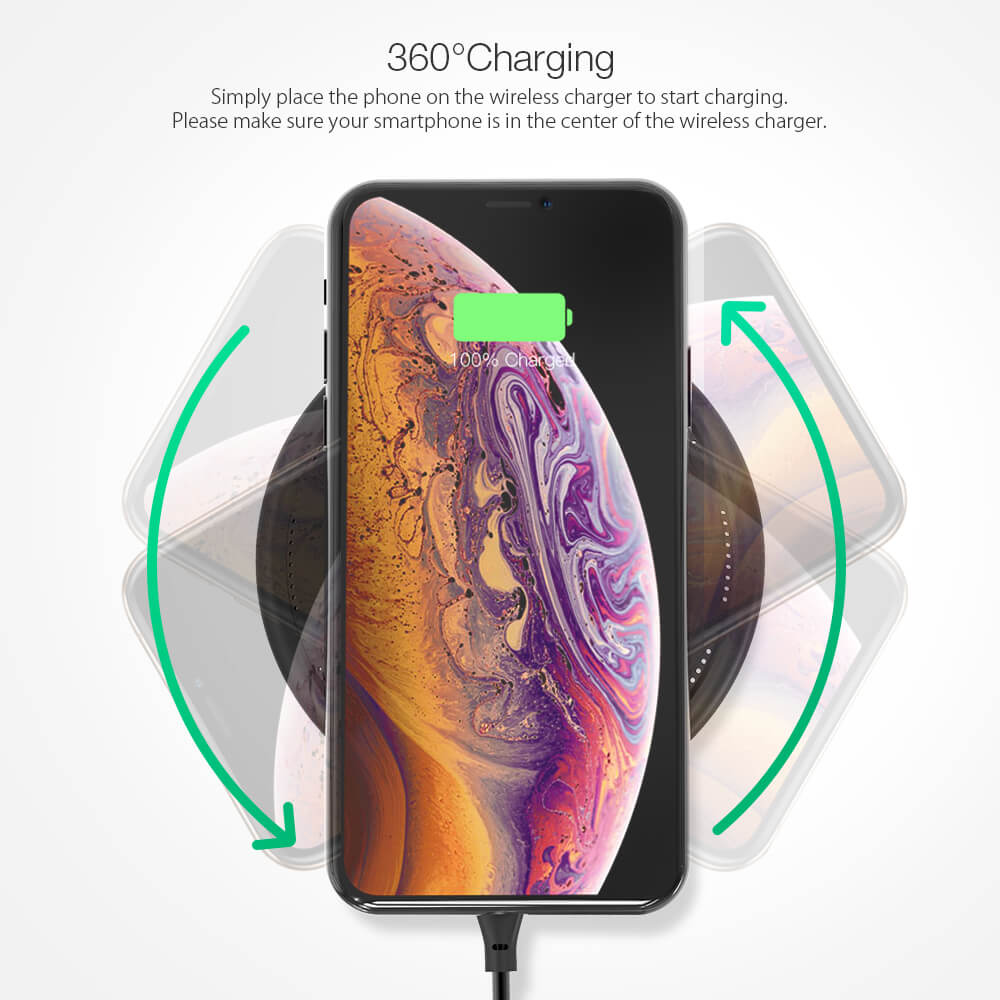 Blitzwolf Fast Qi Wireless Charger pepmyphone