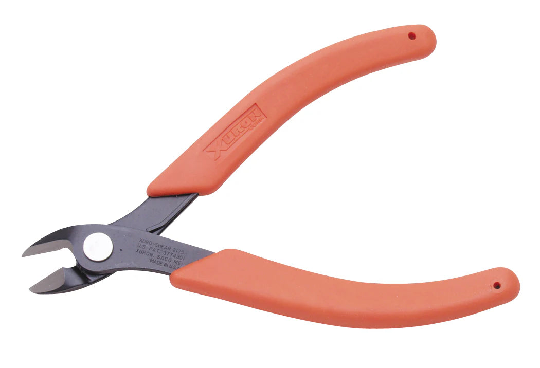 2175 Xuron Metal Cutter with Orange Handle