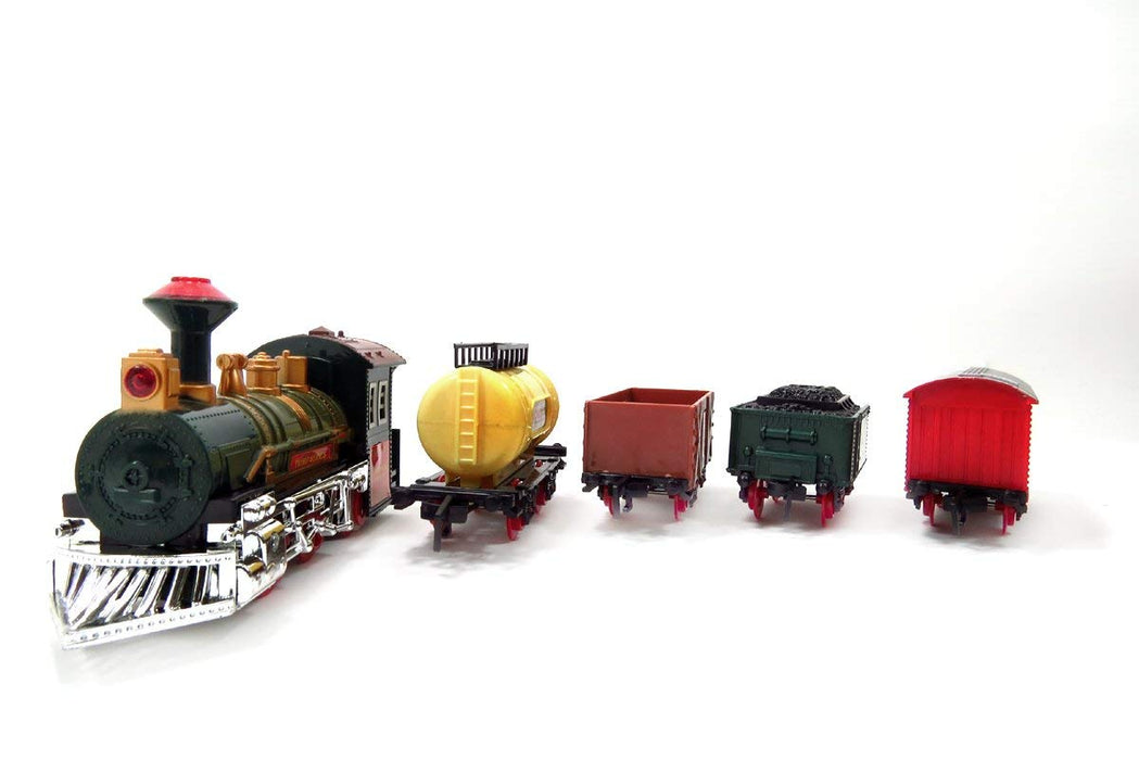 m&m holiday express train set