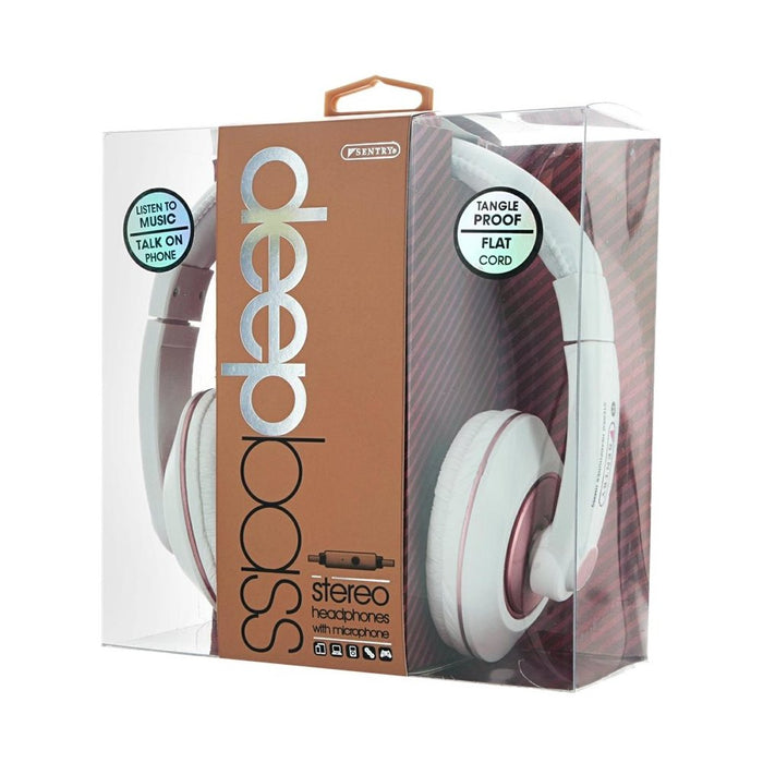 Blw Hm966 Sentry Headphones With Mic Rose Gold M M Merchandisers