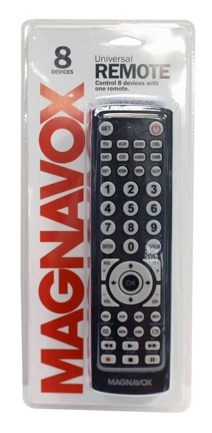 MC348 Magnavox 8 in 1 Universal Remote — M&M Merchandisers