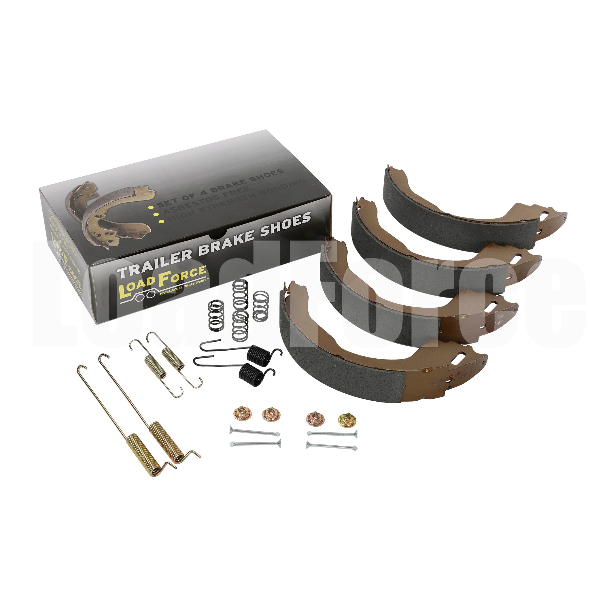 LoadForce 12inch electric brake shoe set | Trailer Spares Direct