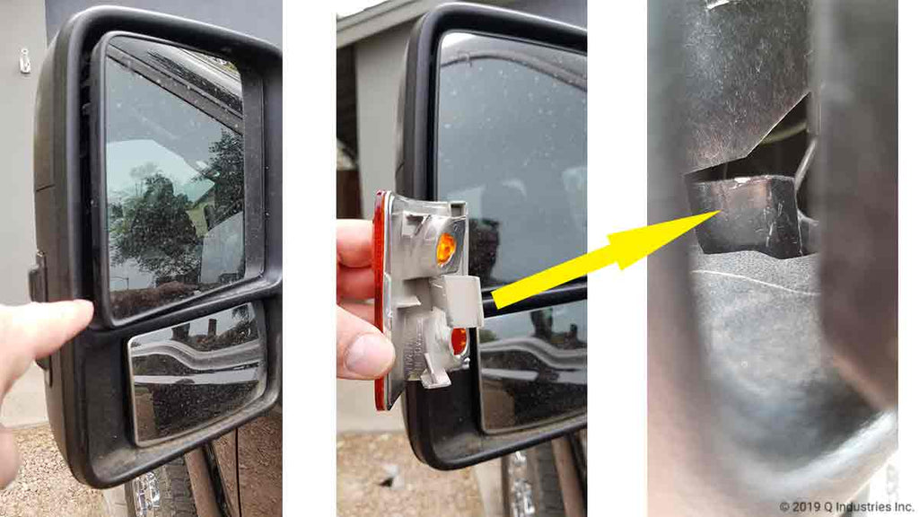 replacing mirror lights 2016 superduty