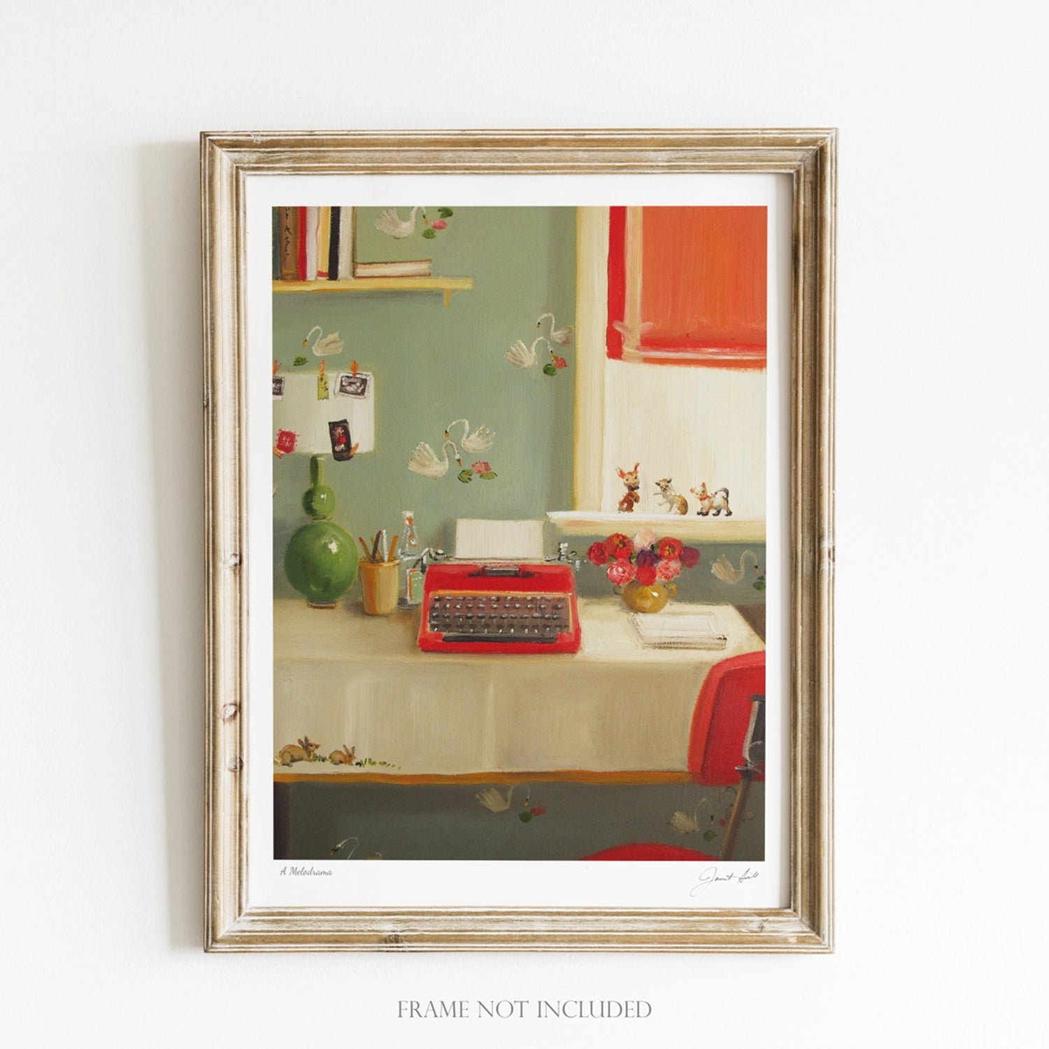 A Melodrama  Art Print