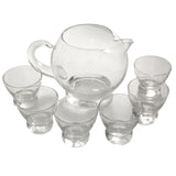 Eva Zeisel Mid Century Vintage Cocktail Pitcher & Glasses Set | The Hour Shop