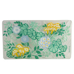Vintage Georges Briard Bent Glass Floral Tray | The Hour Shop