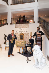 Musicians at Christie's Lates New York | The Eclectic Collector | Lee Bouvier Radziwill Estate 