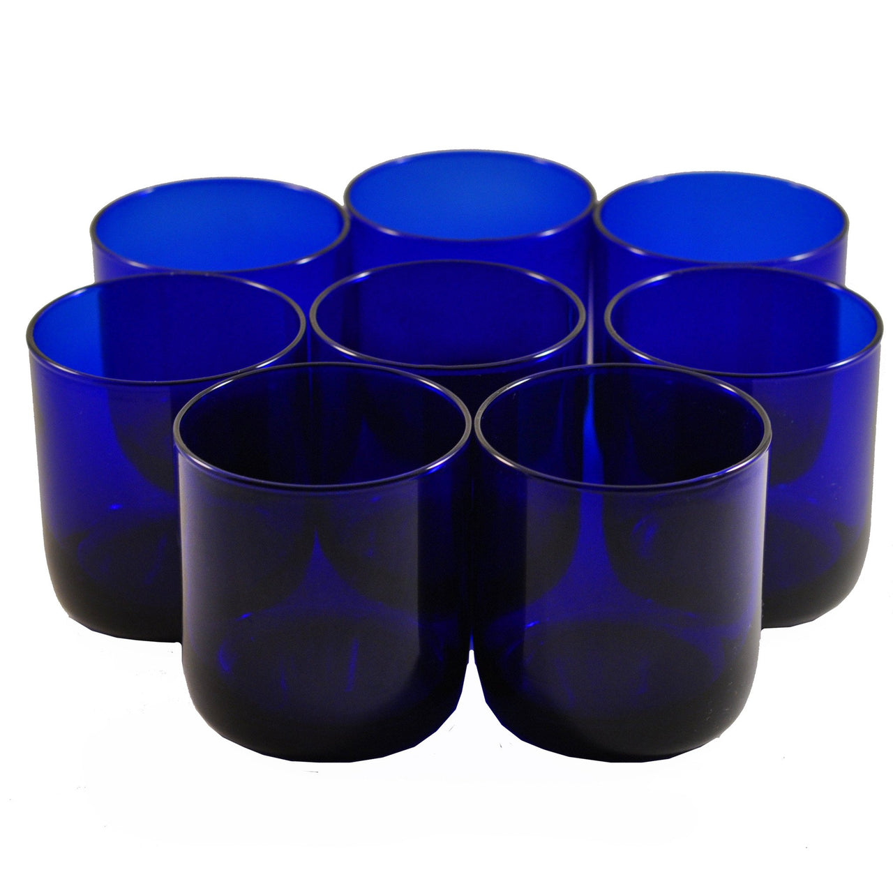 cobalt blue glassware