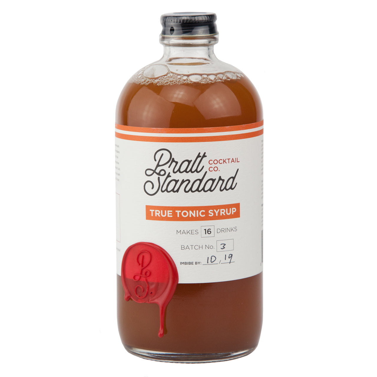 Pratt Standard Cocktail Co D C Made True Tonic Syrup Concentrate