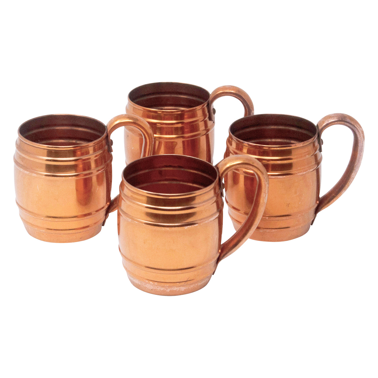 solid copper mugs safe