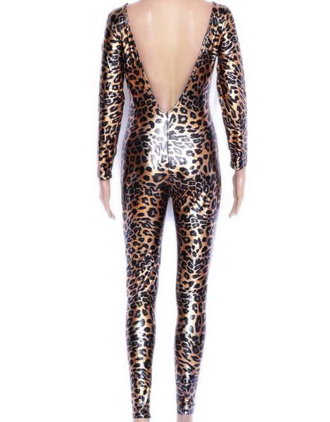 Voluptuous Leopard Print Zentai Catsuit – Laidtex