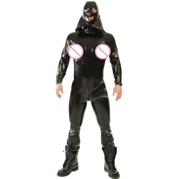 female rubber gimp outfit