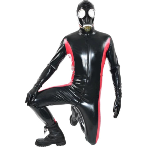 female gimp suit