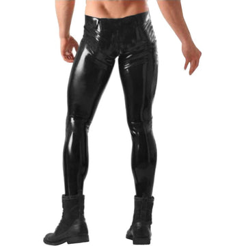 Black and Grey | Latex men, Mens outfits, Leather pants