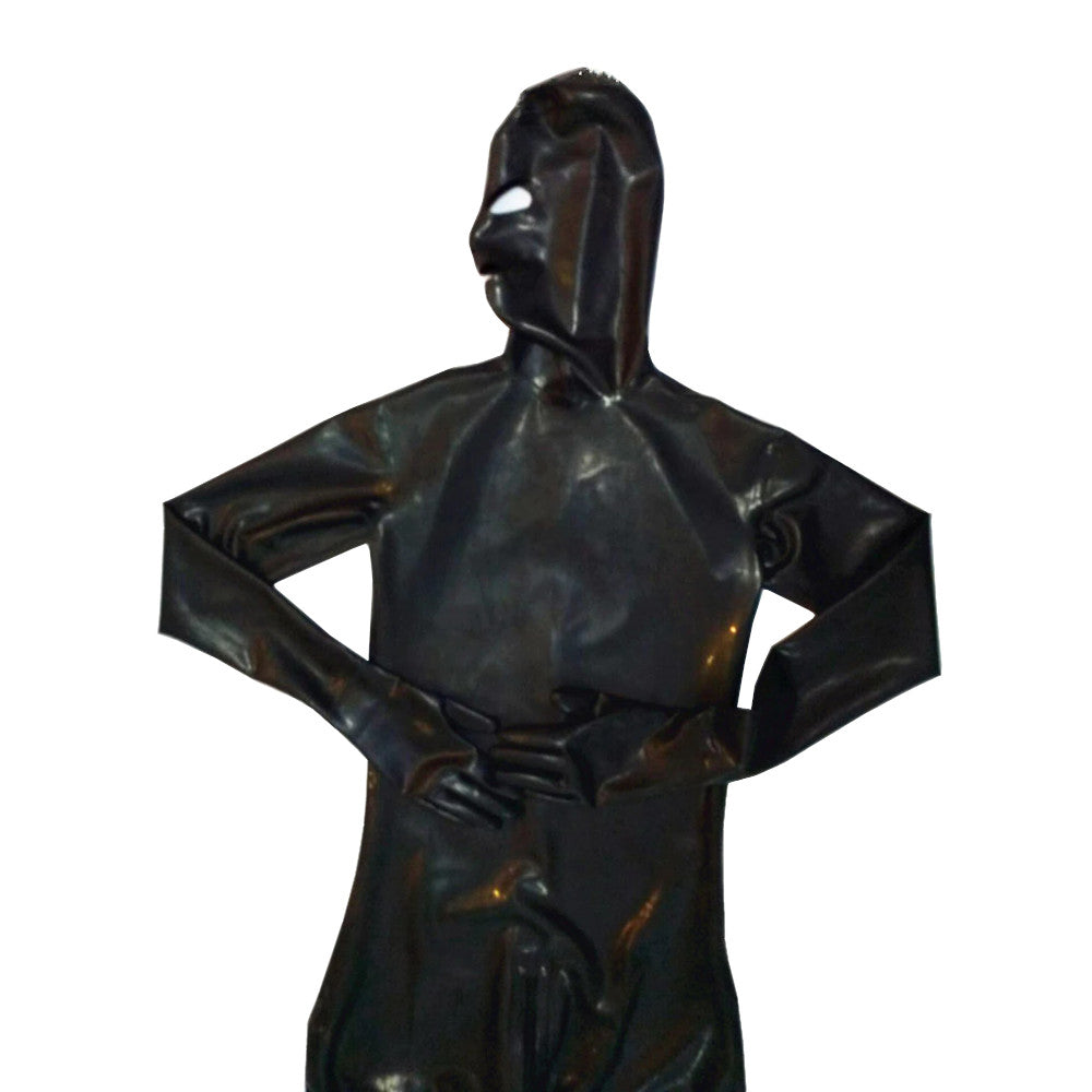 female gimp suit