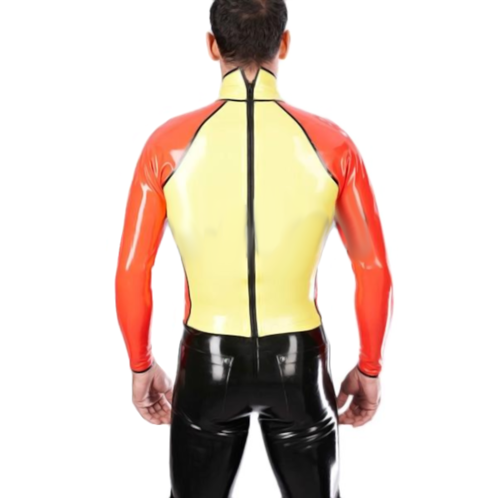Gorgeous Two Color Latex Long SLeeves – Laidtex