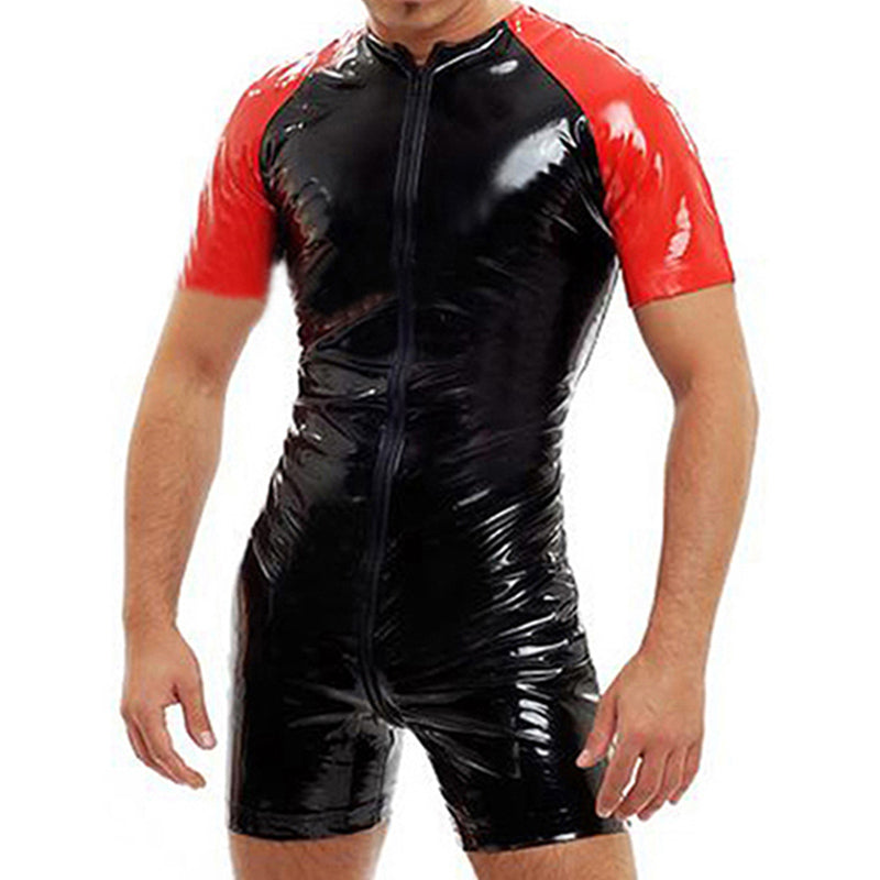 Sexy Men Wetlook Catsuit – Laidtex