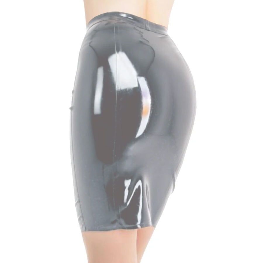 Latex Hourglass Skirt#N#– Laidtex