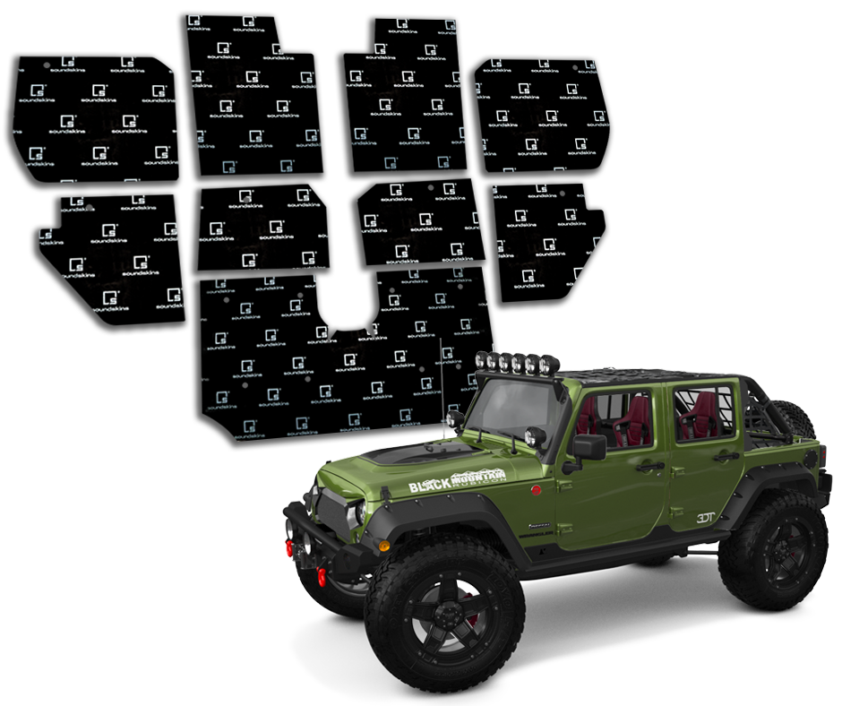 SoundSkins Pro Jeep Wrangler JK Template Kit | 2006 to 2017 – SoundSkins  Global