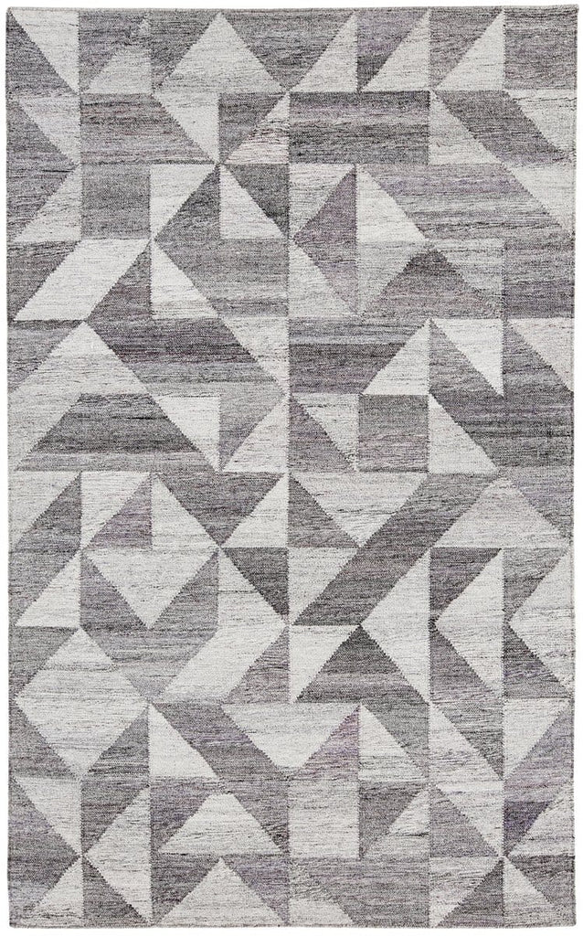 Rane Monochrome Geometric Indoor Outdoor Rug