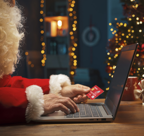 Santa laptop