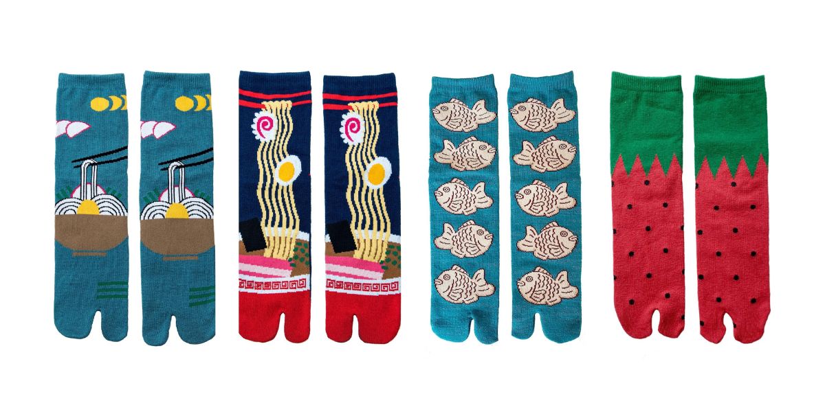 Food tabi socks